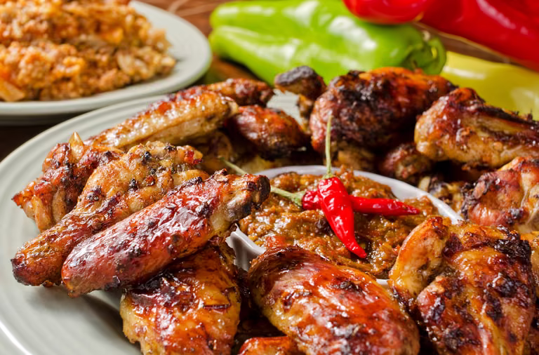Pieczone skrzydełka z chili