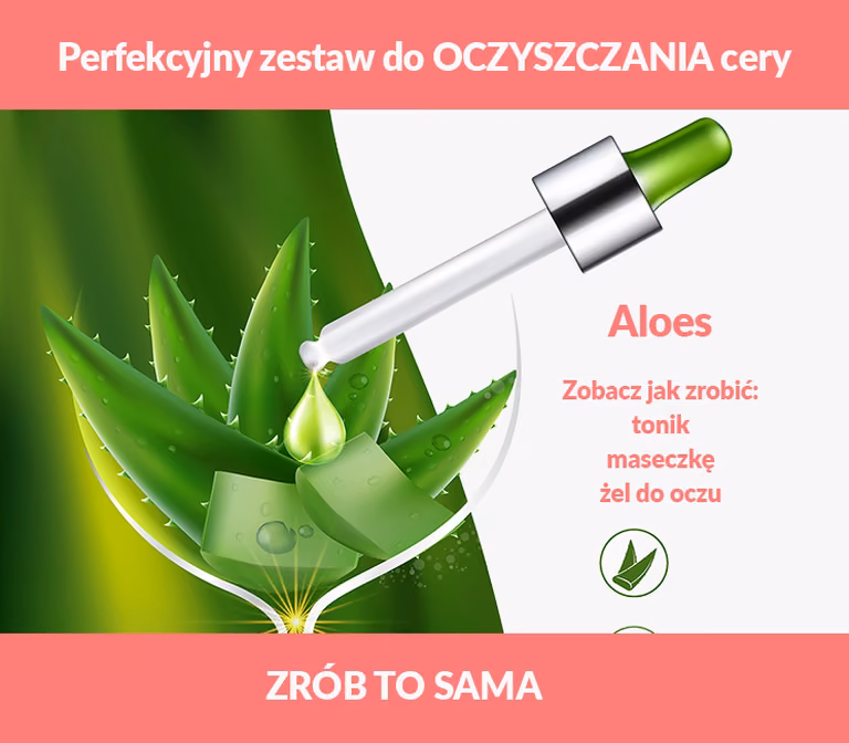 Świeży ogórek i aloes - perfekcyjny zestaw do OCZYSZCZANIA cery