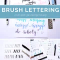 Brush lettering - co to takiego, jak zacząć?