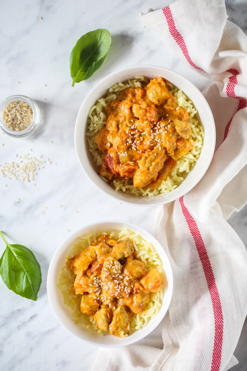 Curry z kurczakiem i ananasem