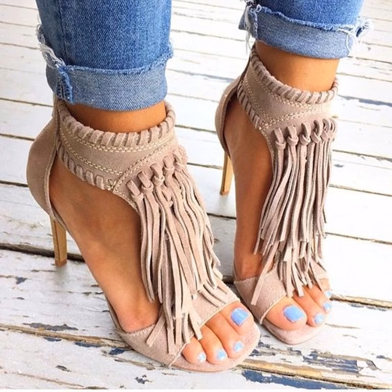 Sandałki boho