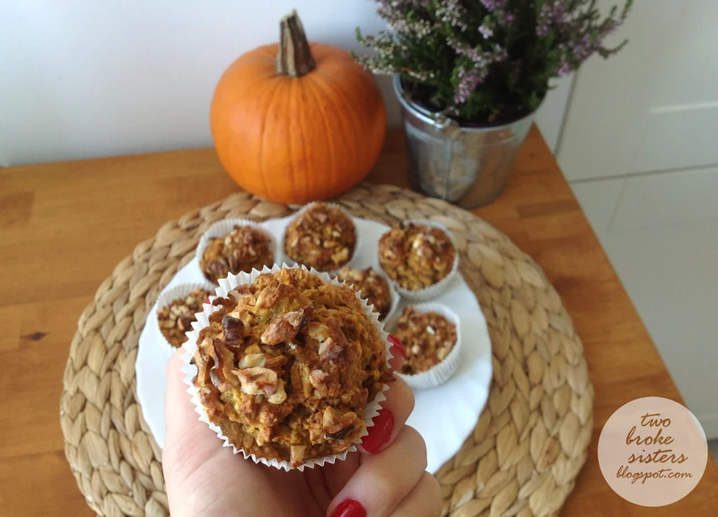 Korzenne muffinki dyniowe - zdrowe i rozgrzewajace