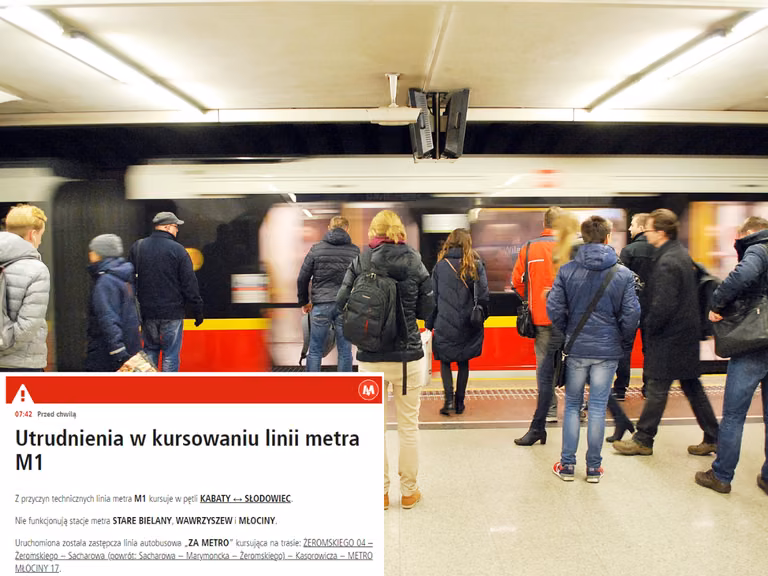 Paraliż w metrze! Trzy stacje wyłączone z ruchu. Policja bada sprawę