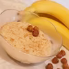 Lody bananowe z masłem orzechowym