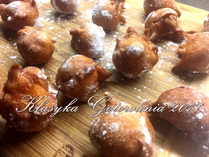 Mini pączki na jogurcie