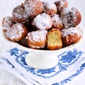mini pączki z serkiem homogenizowanym...