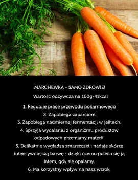 Marchewka - samo zdrowie!