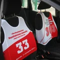 Pokrowce na siedzenia z biegowych numero-koszulek