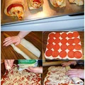Zrolowana pizza krok po kroku