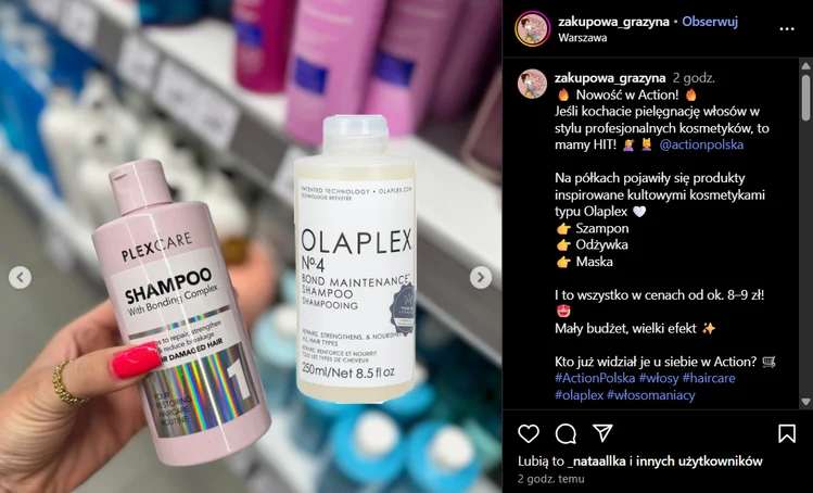 Zdjęcie Zamiennik Olaplex za niecałe 9 zł? Hit z Action, który pokochały włosomaniaczki! #1