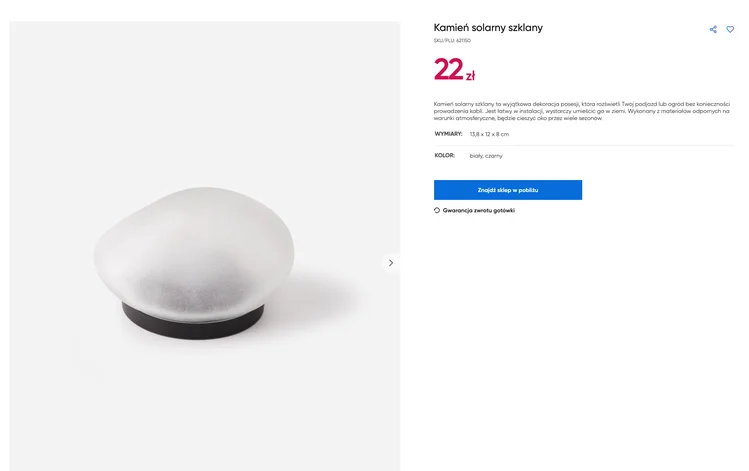 Zdjęcie Ten produkt z Pepco wygląda jak ozdoba, a świeci całą noc. Kosztuje tylko 22 zł a ogród jak z Instagrama #1