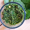 Pesto szpinakowe ze słonecznikiem