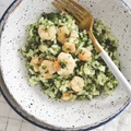 RISOTTO Z JARMUŻEM I KREWETKAMI, OBIAD W 15 MINUT