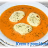 Krem pomidorowy z bazylią i mascarpone