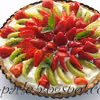 Tarta z truskawkami, kiwi i amaretto