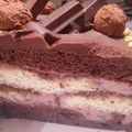 Tort mocno czekoladowy a'la tiramisu