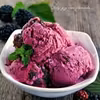 lody jeżynowe z lawendą