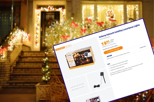 Ten łańcuch solarny z Action za 20 zł to świetna opcja na jesienny klimat i Święta! Boski balkon lub ogród za grosze i zero rachunków za prąd