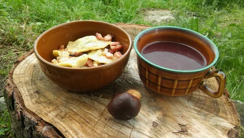 Szybkie i proste pierożki z grzybami