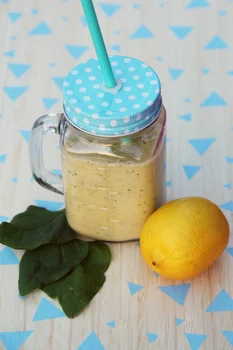 Koktajl mango - szpinak !