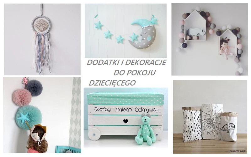 NAJMODNIEJSZE DODATKI I DEKORACJE DO POKOJU DZIECIĘCEGO