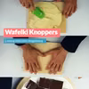 Wafelki Knoppers z masą mleczno-nugatową