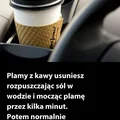 Jak usunąć plamy z kawy