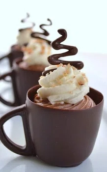 Czekoladowe pucharki