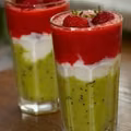 Smoothie kiwi & truskawka