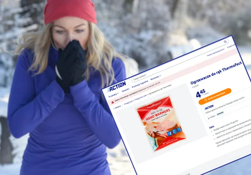 Ten gadżet z Action za 4 zł uratuje dłonie w mróz! Super opcja na zimowe spacery, sanki czy przystanek - ciepło nawet do 10 h