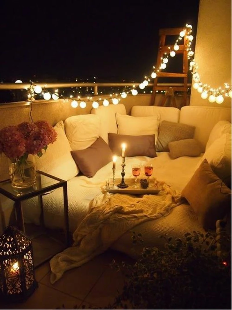 Romantyczny balkon