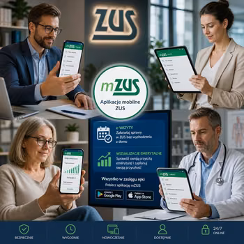 ZUS rozwija mobilne usługi: rośnie popularność mZUS i plany na 2027 rok