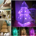 Choinka z kartonów