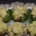Mielone z pieczarkami