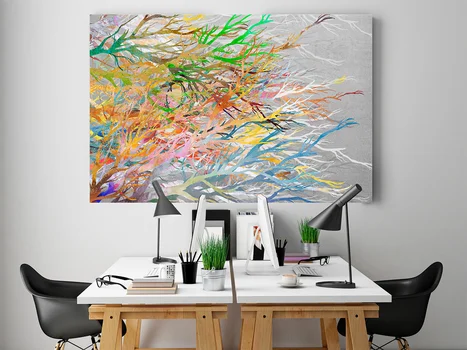 JUTRZENKA - NOWOCZESNY OBRAZ DO SYPIALNI - 120X80 CM