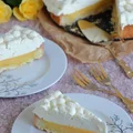 Tarta cytrynowa z kremem brzoskwiniowym
