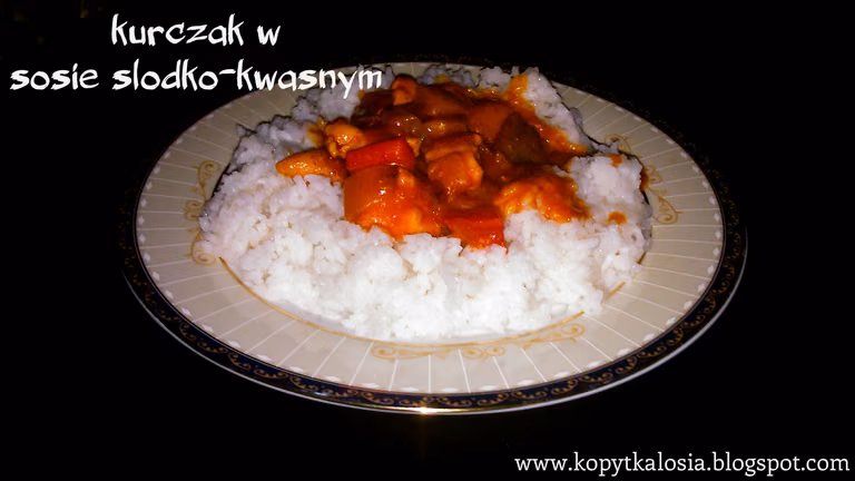 Kurczak w sosie słodko-kwaśnym