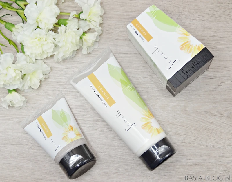 Senelle: balsam do ciała, peeling do twarzy, krem pod oczy