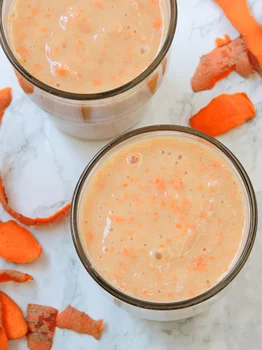 Wegańskie Smoothie Marchewkowe