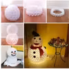 Super bałwan z plastikowych kubeczków! DIY