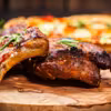Żeberka w sosie barbecue