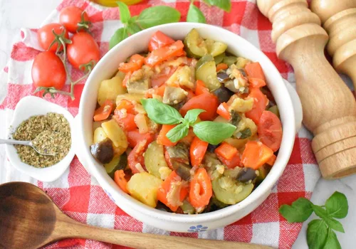 Gulasz warzywny po sycylijsku - "Canazzo siciliano"