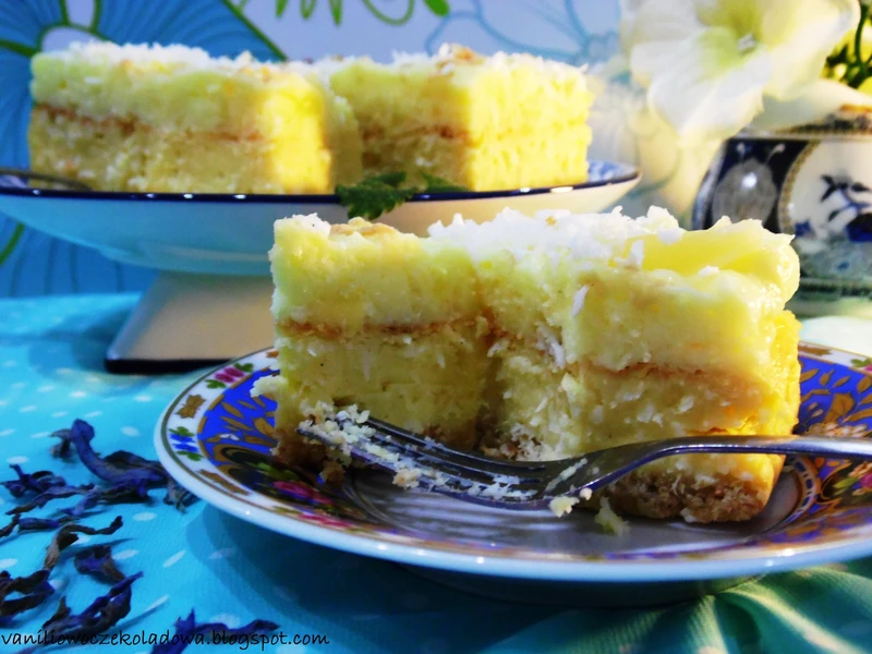 Sernik Pina Colada (Ananas i kokos)