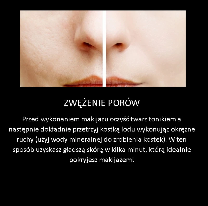 Trik na zwężenie porów