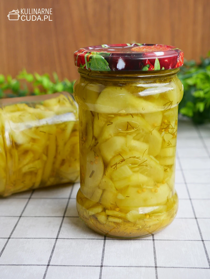 Ogórki z curry