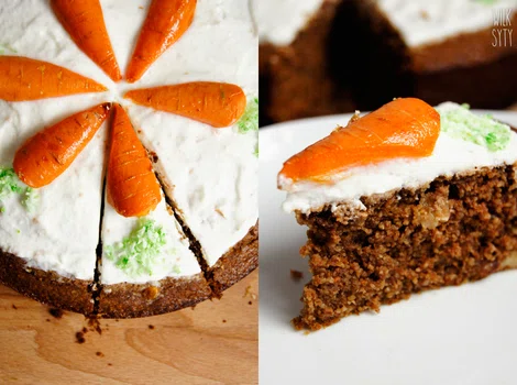 Zdrowe ciasto marchewkowe - bez mąki, cukru i masła, z naturalnych składników!
