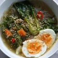 Zupa z kapustą pak choi