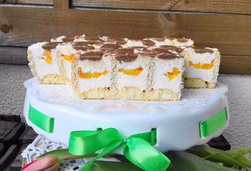 Kostka bez pieczenia-ciasto na Dzień Kobiet.