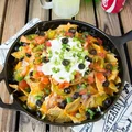 Nachos zapiekane z serem. Idealne na imprezę