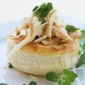 Vol-au-vent z drobiowym ragout z grzybami